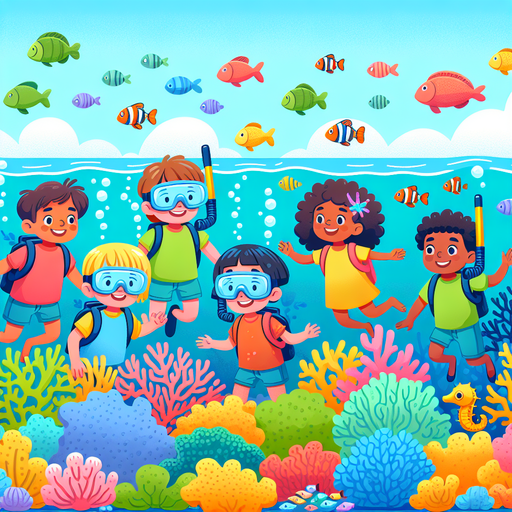 Adventure On The Coral Reef Paint By Diamond