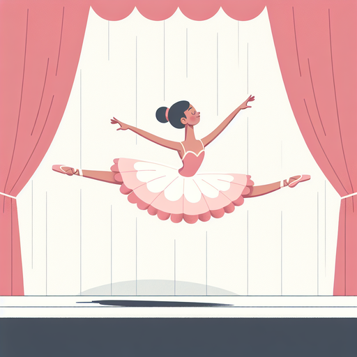 Brave Ballerina's Leap DIY Paint By Diamonds