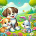 Cute Baby Animals Adventure Diamond Painting