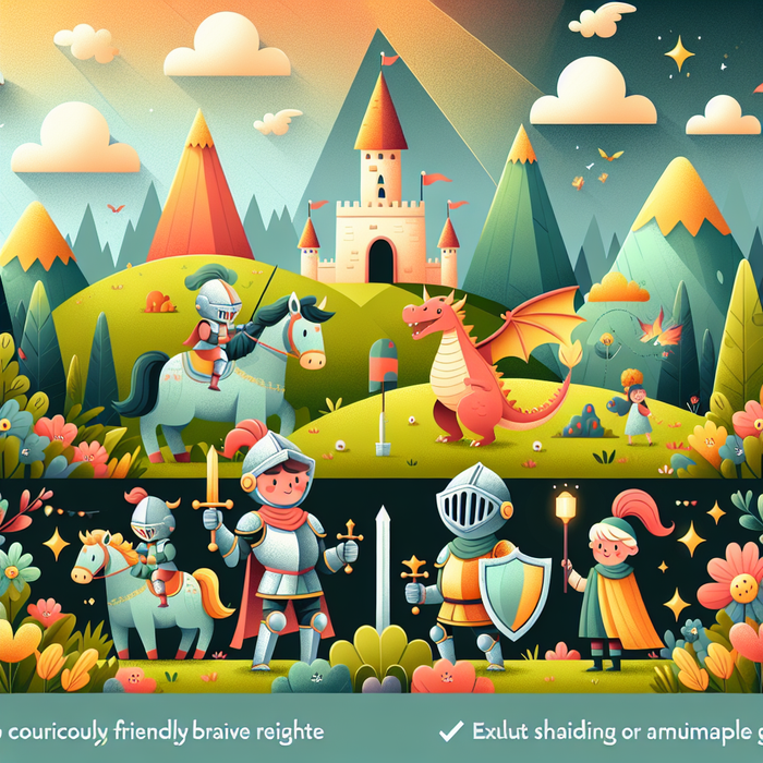 Fantasy Knight's Quest Paint By Diamonds Kits