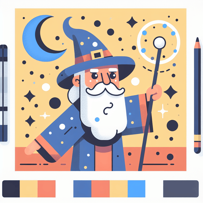 Whimsical Wizard Quest Paint By Diamonds Art