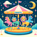 Colorful Carousel Dreams Paint By Diamonds