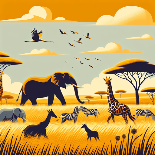 Wildlife Adventure Safari Diamonded Painting Kits