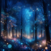 Starlit Fairy Forest Paint By Diamonds Art