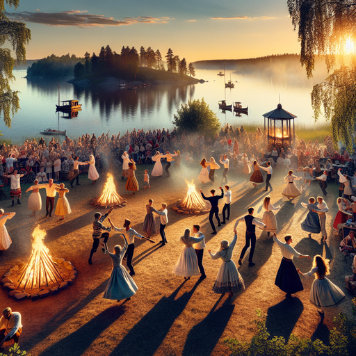 Midsummer Celebration - Helsinki Paint By Diamonds Kits