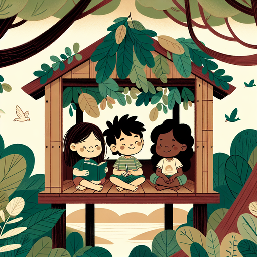 Dreamy Treehouse Retreat Paint By Diamond