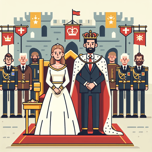 Royal Coronation Day Painting By Diamonds Kit