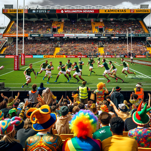 Wellington Sevens - New Zealand Paint By Color