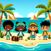 Tropical Treasure Quest Diamonded Painting Kits