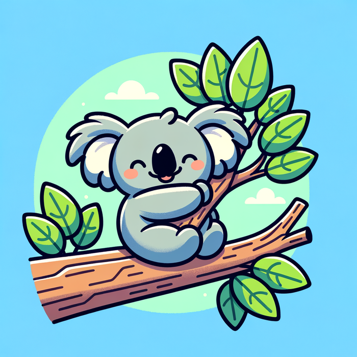 Cute Cuddly Koala Paint By Diamonds