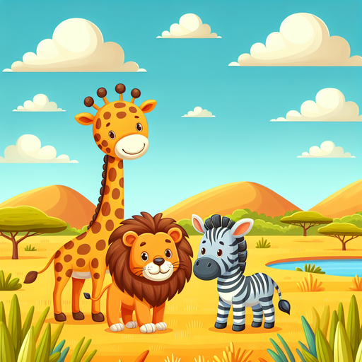 Wild Safari Fun Diamond Painting