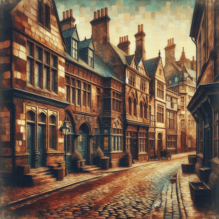 Old Town Charm Diamond Painting