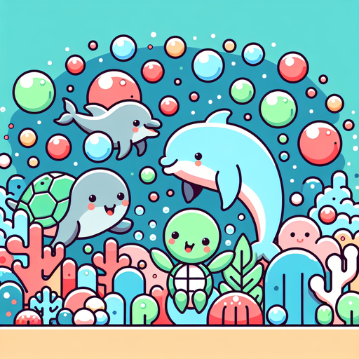 Undersea Bubble Bonanza DIY Paint By Diamonds