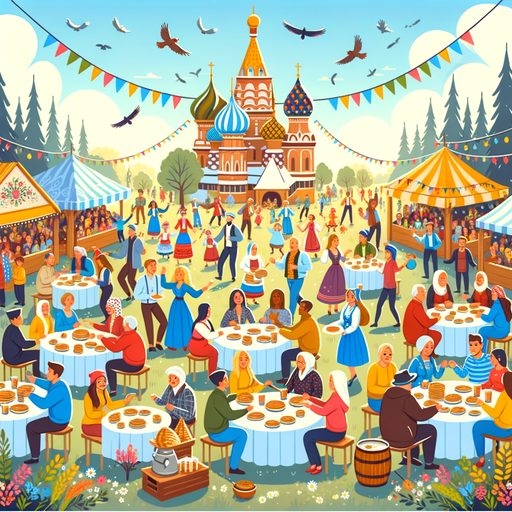 Maslenitsa Festival Paint By Diamonds