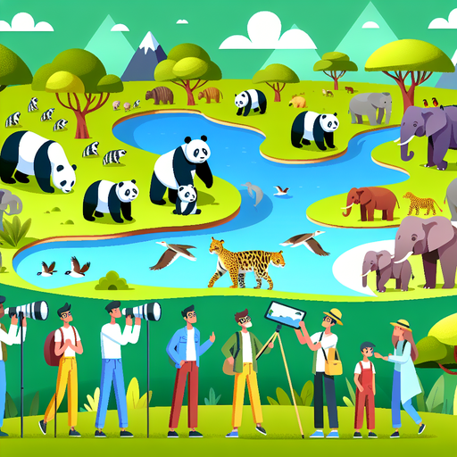 Wildlife Conservation Journey Diamonded Painting Kits
