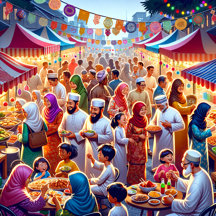 Eid Al-Fitr Festival - Kuala Lumpur Paint By Diamonds Art