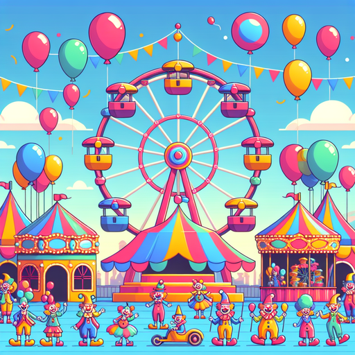 Fun Carnival Painting Diamond Kit