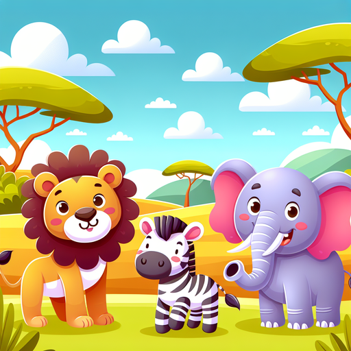 Happy Safari Adventures Paint By Diamonds