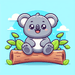 Joyful Koala Paint By Diamonds Kits