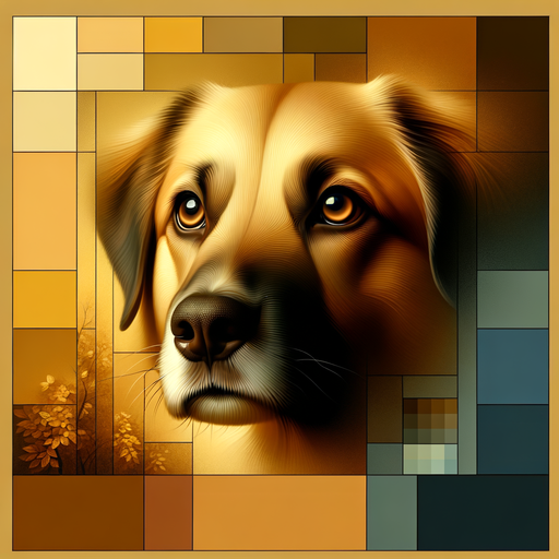 Loyal Companion Dog Portrait DIY Paint By Diamonds