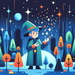 Wizard's Magical Journey Diamond Painting