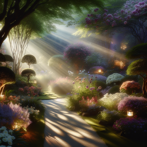 Ethereal Garden Light Paint By Diamonds