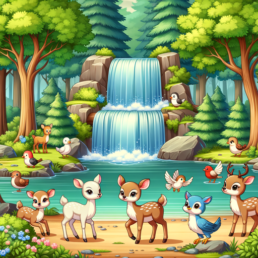 Wondrous Waterfalls Diamond Painting