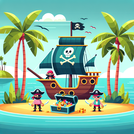 Fantasy Pirate's Cove Diamonded Painting Kits