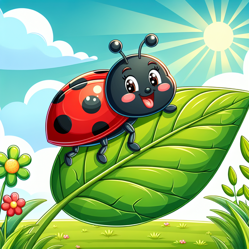 Silly Ladybug Painting By Diamonds Kit