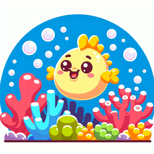 Bubbly Bubblefish Diamond Painting