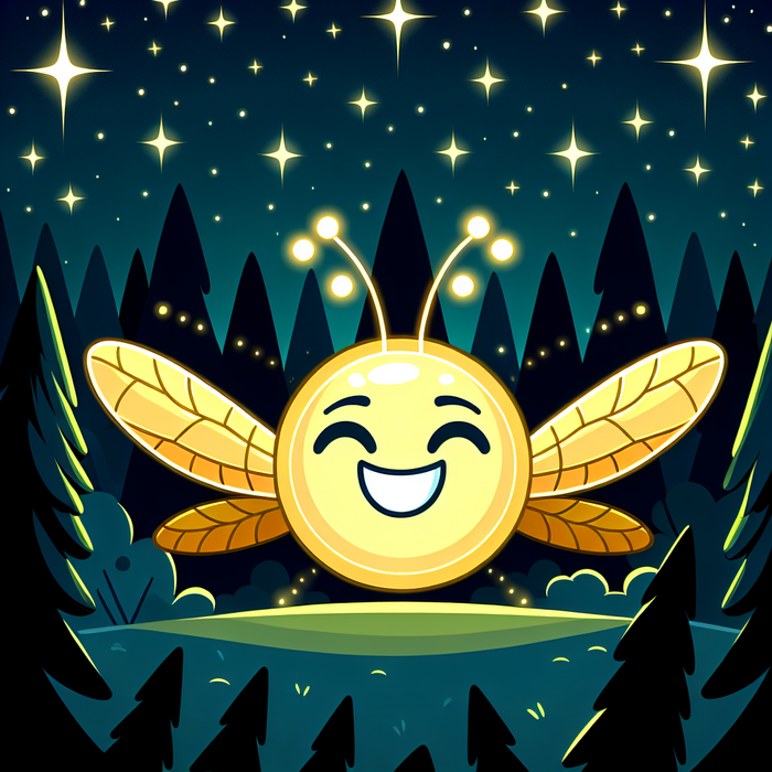 Joyful Firefly Painting By Diamonds Kit