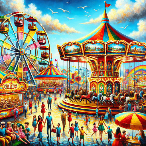 Joyful Summer Fair Diamond Painting