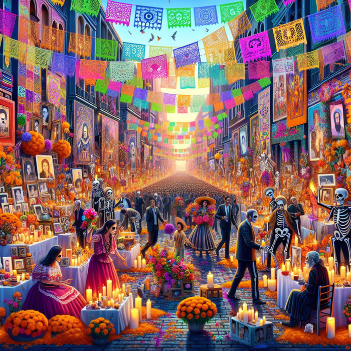 Festival Of The Dead - Mexico DIY Paint By Diamonds