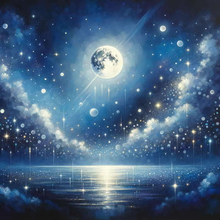 Sweet Dreams Night Sky Paint By Diamonds Art