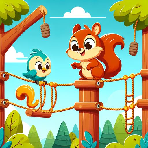 Treetop Adventure Park Painting Diamond Kit