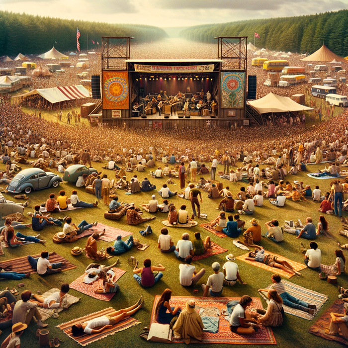 Woodstock Music Festival Diamonded Painting Kits