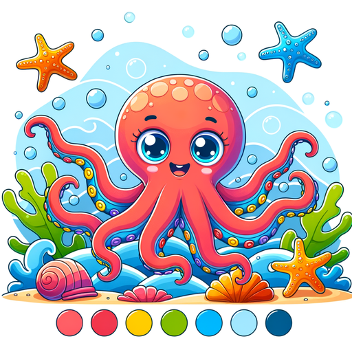 Ocean Adventure Octopus Painting By Diamonds Kit