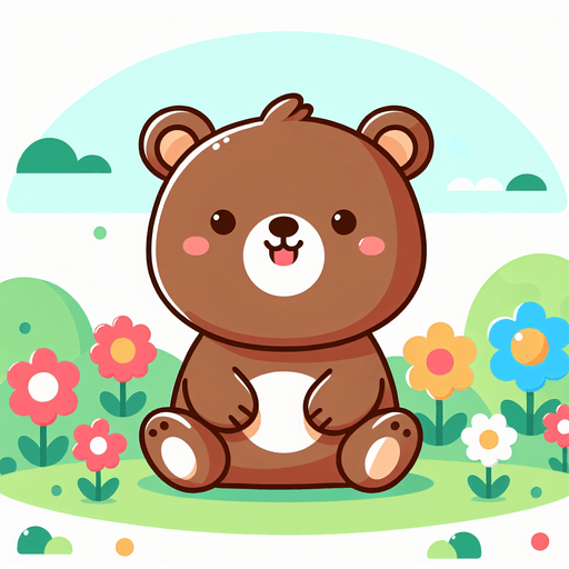 Giggling Baby Bear Paint By Diamonds Kits