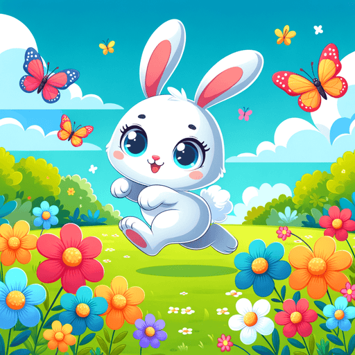 Bouncing Bunny Paint By Diamonds