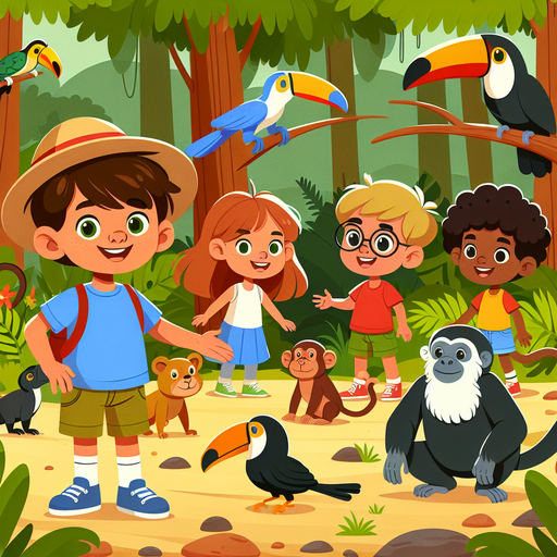 Tropical Rainforest Quest Painting Diamond Kit
