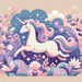 Unicorn's Enchanted Forest Ride Paint By Diamond