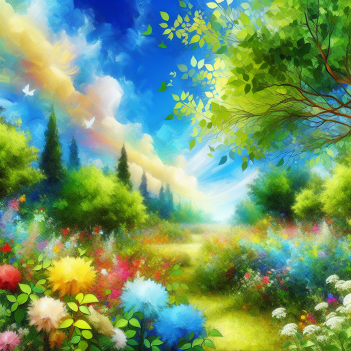 Vibrant Summer Landscape DIY Paint By Diamonds