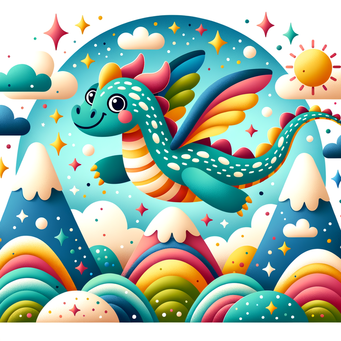 Whimsical Dragon Paint By Diamonds Kits