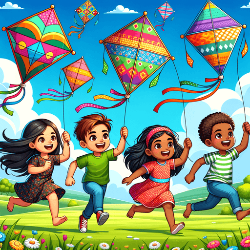 Colorful Festival Of Kites Paint By Diamonds Art