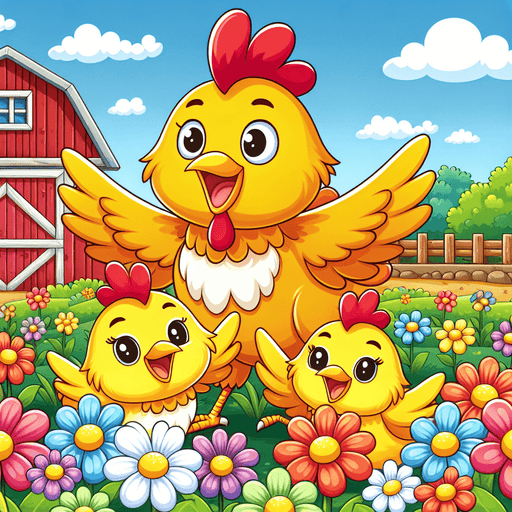 Cheery Chickens Paint By Diamonds Kits