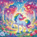 Mystical Unicorn Realm Painting Diamond Kit