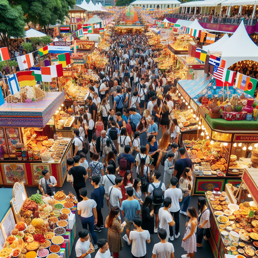 World Food Festival Paint By Diamonds Kits