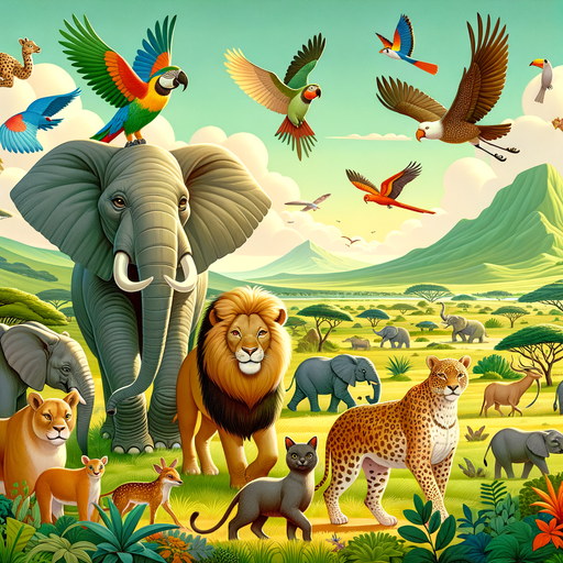 Adventurous Safari Journey Paint By Diamonds Art