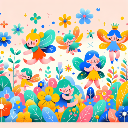 Whimsical Fairy Garden Play Paint By Diamonds Kits