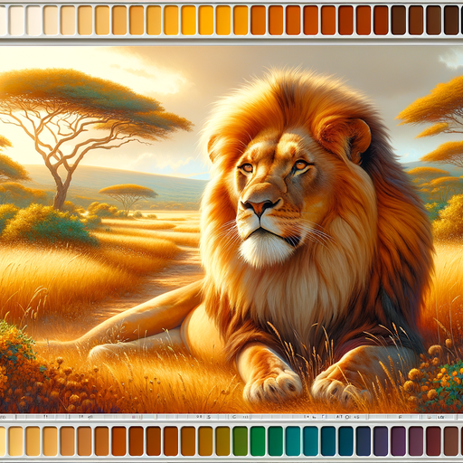 Majestic Wildlife Paint By Diamonds Art